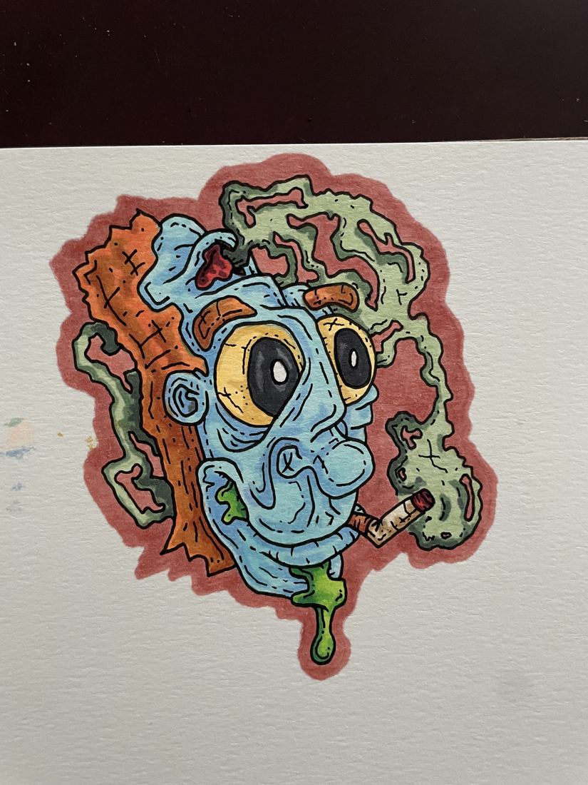 Mastif Designs original sketchbook piece