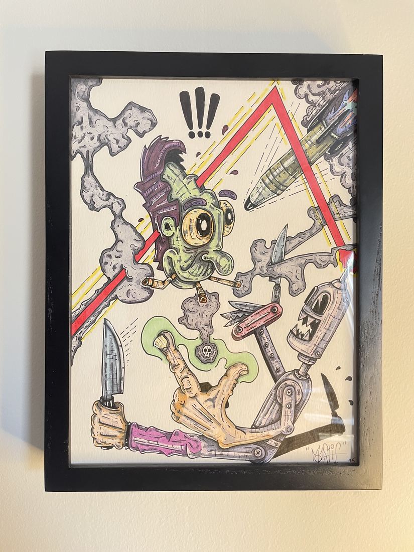 Mastif Designs original sketchbook piece