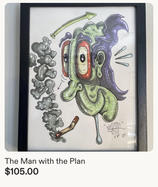 The Man With The Plan — Mastif Designs, for sale on Etsy